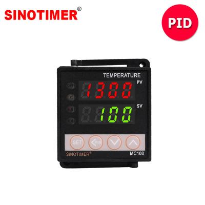 China Universal Thermostat Input PT100 K Regulator Relay Output Thermocouple Digital PID Temperature Controller for Heating Cooling MC100 for sale