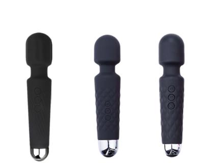 China 10 Frequency Multi-speed Earthquake Rechargeable Vibrator for Waist Handheld Body Women Neck Massage Wand Personal Massager for sale