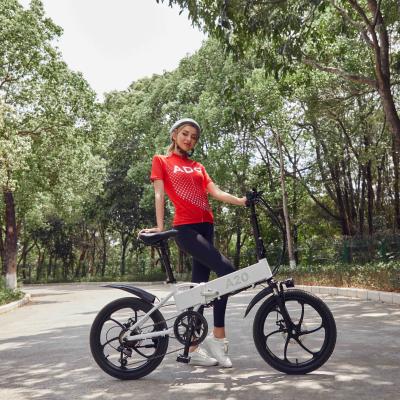 China New Product Electric Bicycle Folding City Folding Ebike 350w 36v 20 Inch Mini Bike With Pedals Folding Road Electric Mountain Bike For Adults for sale