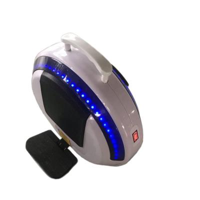 China Blue.tooth speaker +led lights 2021 High Quality New Blue Tooth App Unicycle Motor Hover Self Balancing One Wheel Electric Scooter for sale