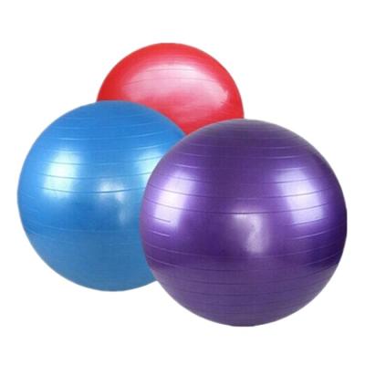 China Custom Made Eco-friendly PVC Size Anti-Shatter PVC Gym Exercise Fitness Pilates Yoga Ball for sale