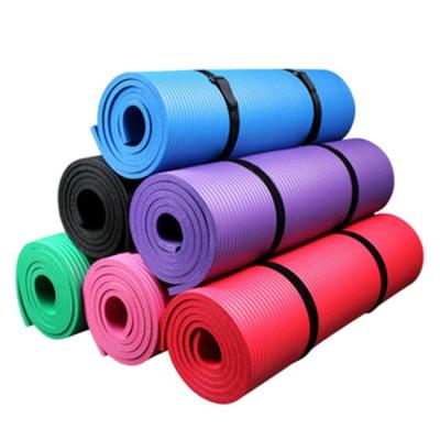 China Wholesale High Quality Cheap Yoga Mat With High Quality Of Mat Nbr Yoga Mat Pvc Yoga Exercise Band Yoga Exercise Gym for sale