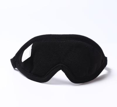 China Dark Circles Cotton Sleepmask Promotional Cheap Black Adjustable Eye Sleep Mask for sale