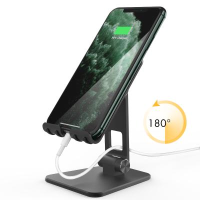 China AhaStyle Design Adjustable Adjustable Aluminum Smartphone Stand Foldable Stand for All Smartphone within 4-8 inch for sale