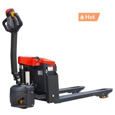 China Powered Motorized Pallet Jack Electric Hydraulic Pallet Jack Compact 685mm/550mm For Dist à venda