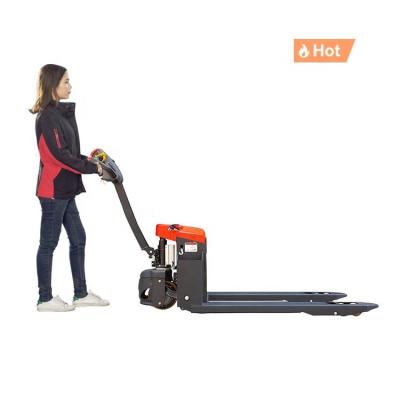 China Forklift Motorized Pallet Jack Hydraulic Electric Pallet Truck With DC Motor à venda