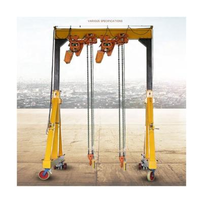 China 10t Workshop Adjustable Portal Electric Mobile Hoist Gantry Crane à venda