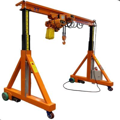 China Movable Single Beam Gantry Crane A Frame Automated Steel Gantry Crane Te koop