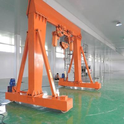 Китай Manual Electric Hoist Gantry Crane Ten Tonne Portable Mobile Gantry Crane Factory Price продается