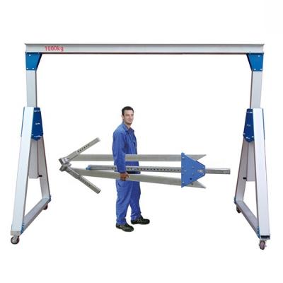 China Lbs Lighweight Mobile Gantry Cranes Movable Aluminium Gantry Crane for sale