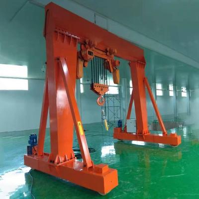 China 20 Ton Single Beam Hydraulic Gantry Crane Remote Control Te koop