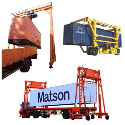 중국 Outdoor Container Straddle Carrier Mobile Shipping Container Lifting 판매용