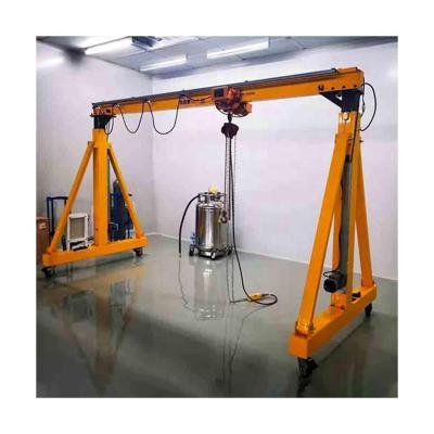 Cina Good Quality Single Beam Gantry Crane Simple Structure in vendita