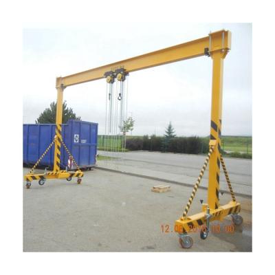 China High Quality Single Beam Gantry Crane Rubber Tyred Gantry Crane for sale