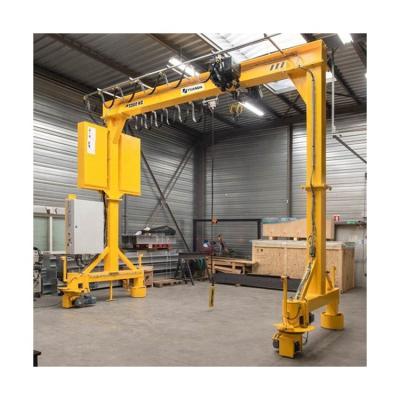 Cina 20 Ton Single Beam Gantry Crane Simple Structure Electric Aluminium Gantry Crane in vendita