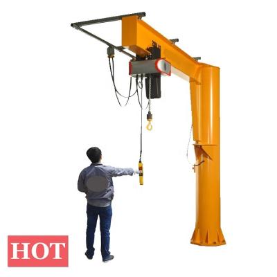 Cina 1 Ton 2000Lbs Pillar Jib Crane Bzd Model Fly Swivel Portal Jib Crane in vendita