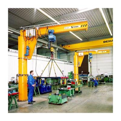 Κίνα 360 Rotate Free Standing Jib Crane Floor Mounted 20ton Pillar Crane Hoist προς πώληση