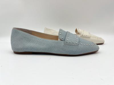 China Ronde tenen Flat Loafer schoenen Slip On Type voor vrouwen alle seizoenen Te koop