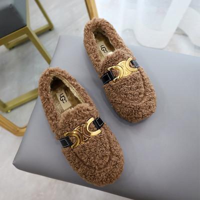 Cina Calzature bianche e nere, calzature da donna, calzature da donna con fodera in pelle. in vendita