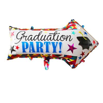 China Gift/Graduation Party Toy Toy/Graduation Party Decorations Foil Balloons Guide Indicator Arrow Shaped Balloons for sale