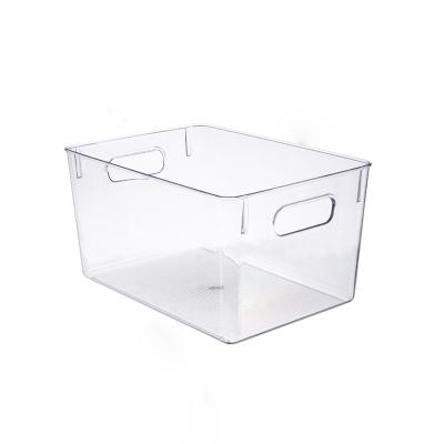 China Freshness Preservation Refrigerator Food Storage Container Clear Plastic Vegetable Box for sale