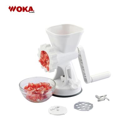 China Viable Hot Sale Mini Manual Meat Grinder Plastic Mincer Meat Grinder for sale