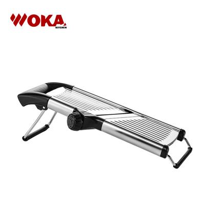 China Sustainable High Quality Stainless Steel Adjustable Slicer For Vegetables for sale