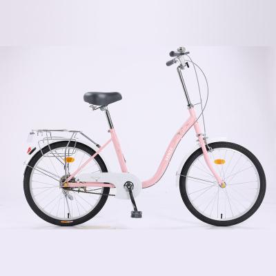 China Chinese Steel City Bike Factory City Bikes Lady Bicycle Women Bike Popular Model Bicycle for sale