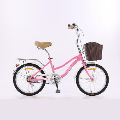 China Chinese City Bike 20 OEM Factory City Bikes Lady Bicycle Women Cycle Popular Model With 1speed Bicycle for sale