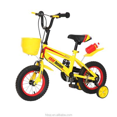 China Children Cycle To Play Special Model Yellow Color Bike Kids Bicycle With Front Basket Kids Bike Cycle Bicycle for sale