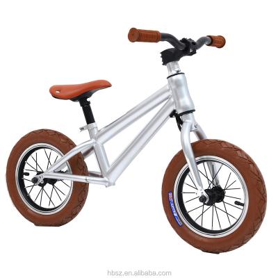 China Aluminum Alloy Best Selling Aluminum Push Kids Pedal Not Balance For Cycling New Design High Quality Balance Bicycle For Kids Exercise On The Road for sale