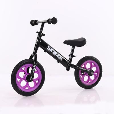 China Children Cycle To Play Black Color EVA Tire Children Toy Steel Balance Bicycles Kids Bikes Cycle Cycle for sale