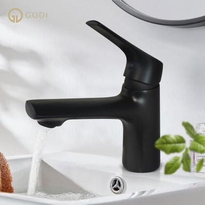 China Single Metered Basin Faucet Brass Hole Handle Bathroom Basin Mixer Tap Basin Mixer Taps Manufacturer Faucets Manufacturer for sale