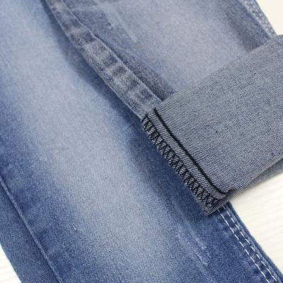 China Hot Sale Indigo Blue Jeans Shrink-Resistant Denim Fabric for sale