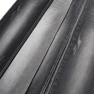 China Stretch Three By One Polyester Spandex Twill Denim Viscous Fabric Color Blue Black And Gray for sale