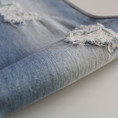 China Wholesale Twill factory stock price denim fabric100% cotton jeans denim fabric for pants for sale