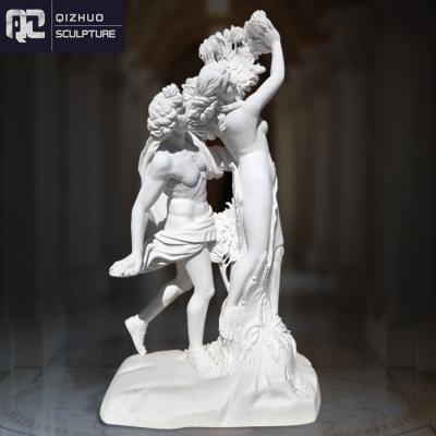 China Life Size Stone EUROPEAN Roman And Greek Sculpture Of Ancient Famous Apollo And Daphne Marble Factory Direct Sale Garden Statue for sale