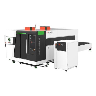 China 3D laser 1530CP fiber laser 2022 combined cutting machine for metal tube and sheet with fully shield to roof integrated machine for sale