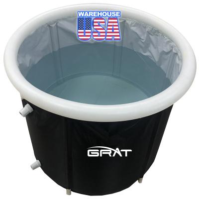 China Portable Club Bathtub Adult, Therapy Cold Tub, Inflatable Ice Barrel Swimming Pool Hot Tub for sale