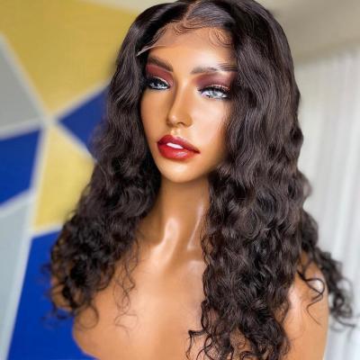 China Deep Wave 13*4 Curly Lace Frontg Hair 100% Lace 13*6 Full Front Wig Cheap Women Hair for sale