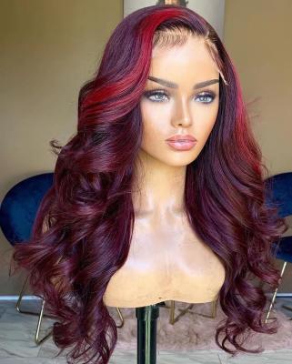 China Silky Straight Wave Lace Front Wig 613 Lace Front Wigs Body Hair Straight Wave Base 613 Silk Lace Front Wig for sale