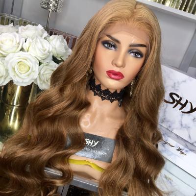 China Transparent Lace Front Wig With Baby Hair Body Wave Human Hair Lace Front Wig Swiss Hair Wholesale for sale