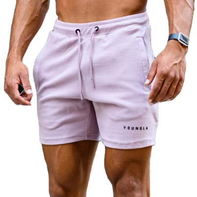 Κίνα High Quality Wholesale Sport Fitness Workout Men Anti-wrinkle Cotton Running Shorts Gym Sweat Shorts With Pockets προς πώληση