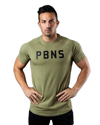 Κίνα Wholesale Custom Made T-shirt Summer Leisure Viable Custom T-shirt Sports Fitness Running Sleeve Training T-shirt προς πώληση