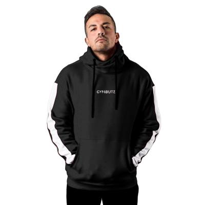 Κίνα New Design Anti-wrinkle Color Block Sweatshirt Customized Gym Pullover Hoodie Sports Workout Men Hoodie προς πώληση