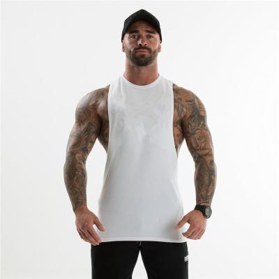 Κίνα 2020 Men's Bodybuilding Fitness Vest Stringer Tank Tops Sport Gym Cotton Sleeveless Shirt QUICK DRY προς πώληση