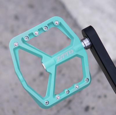 China BMX ZTTO Bike Pedal Nylon Fiber Supporting Pedal Big Pedal for sale