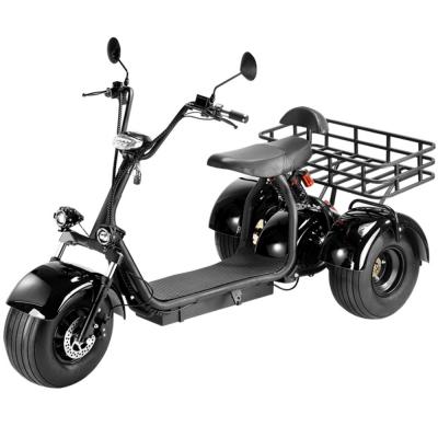 China Harley Electric Tricycle Adult Electric Cargo Tricycle 60V 12/20Ah for sale