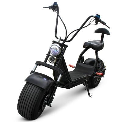 China Hot Selling Halley Electric Scooter 1500W Fat Tire Electric Scooter With 0X8 Disc Brake for sale