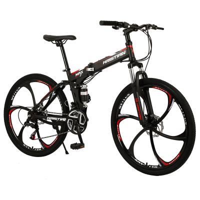 China Popular Mountain Bike Folding Bike 6 Knife Wheels for sale